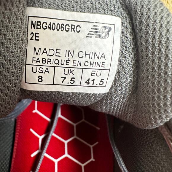 NEW New Balance Men's Fresh Foam Contend Golf Shoes Grey/Charcoal 8 - Picture 11 of 11